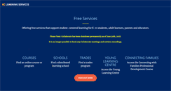 Desktop Screenshot of learnnowbc.ca